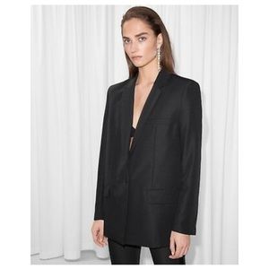 & Other Stories Oversized Blazer Jacket